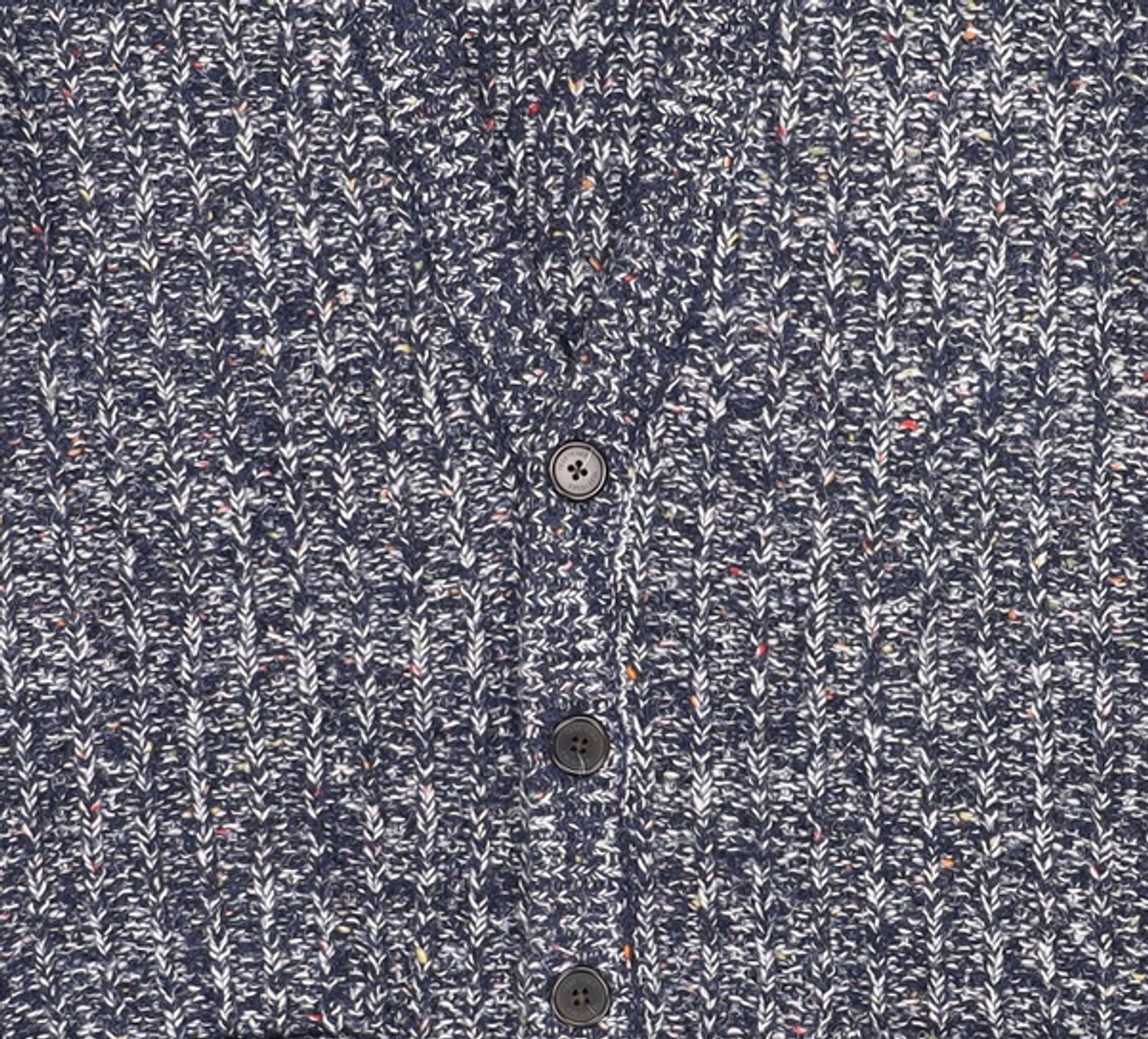 예스아이씨(YESEYESEE) Speckle Yarn Knit Cardigan Blue S