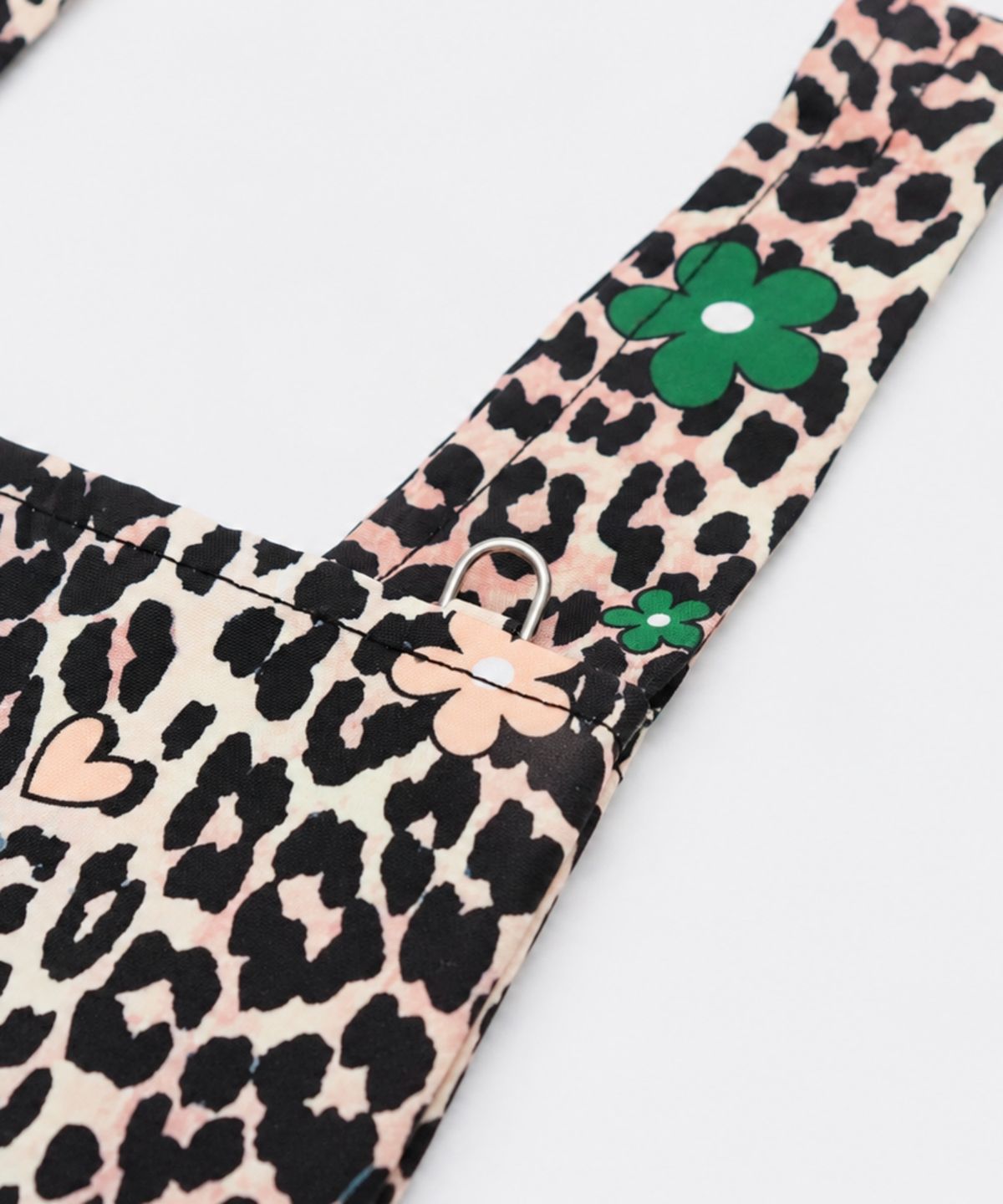 봉보(BONBEAU) BONBEAU lucky club leopard market bag 럭키클럽 마켓백 호피무늬 레오파드 데일리 에코백