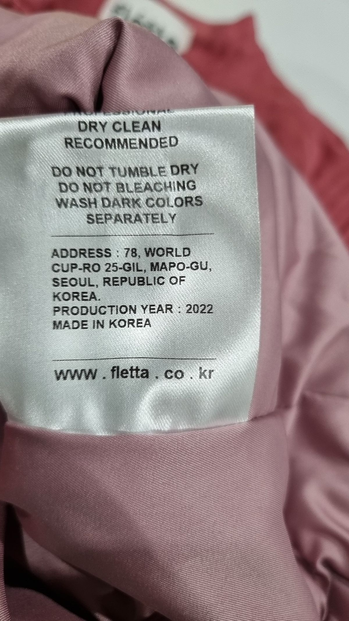플레따(FLETTA) 기타 점퍼/재킷 FREE