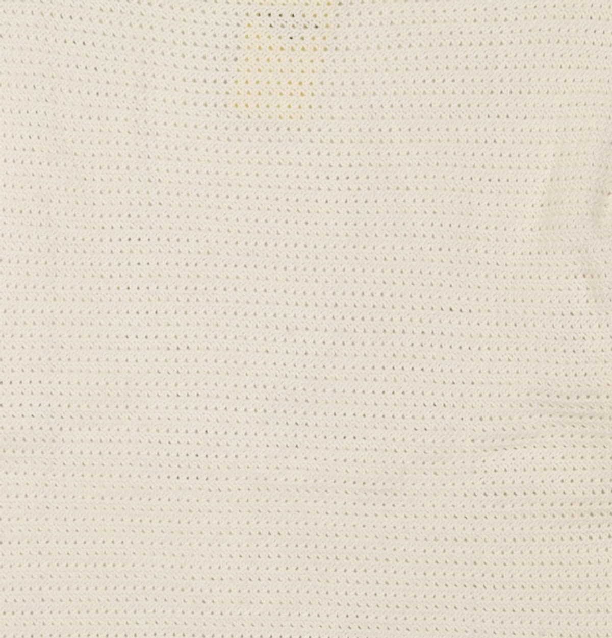 메종미네드(MAISON MINED) CREW NECK KNIT HALF SLEEVE IVORY M
