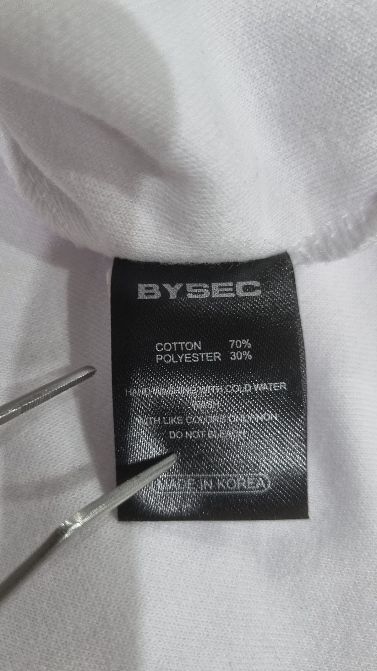 바이젝(BYSEC) 반소매 티셔츠 XXL
