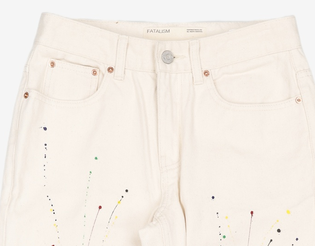 페이탈리즘(FATALISM) #0239 Off-white standard fit (paint.ver) 44