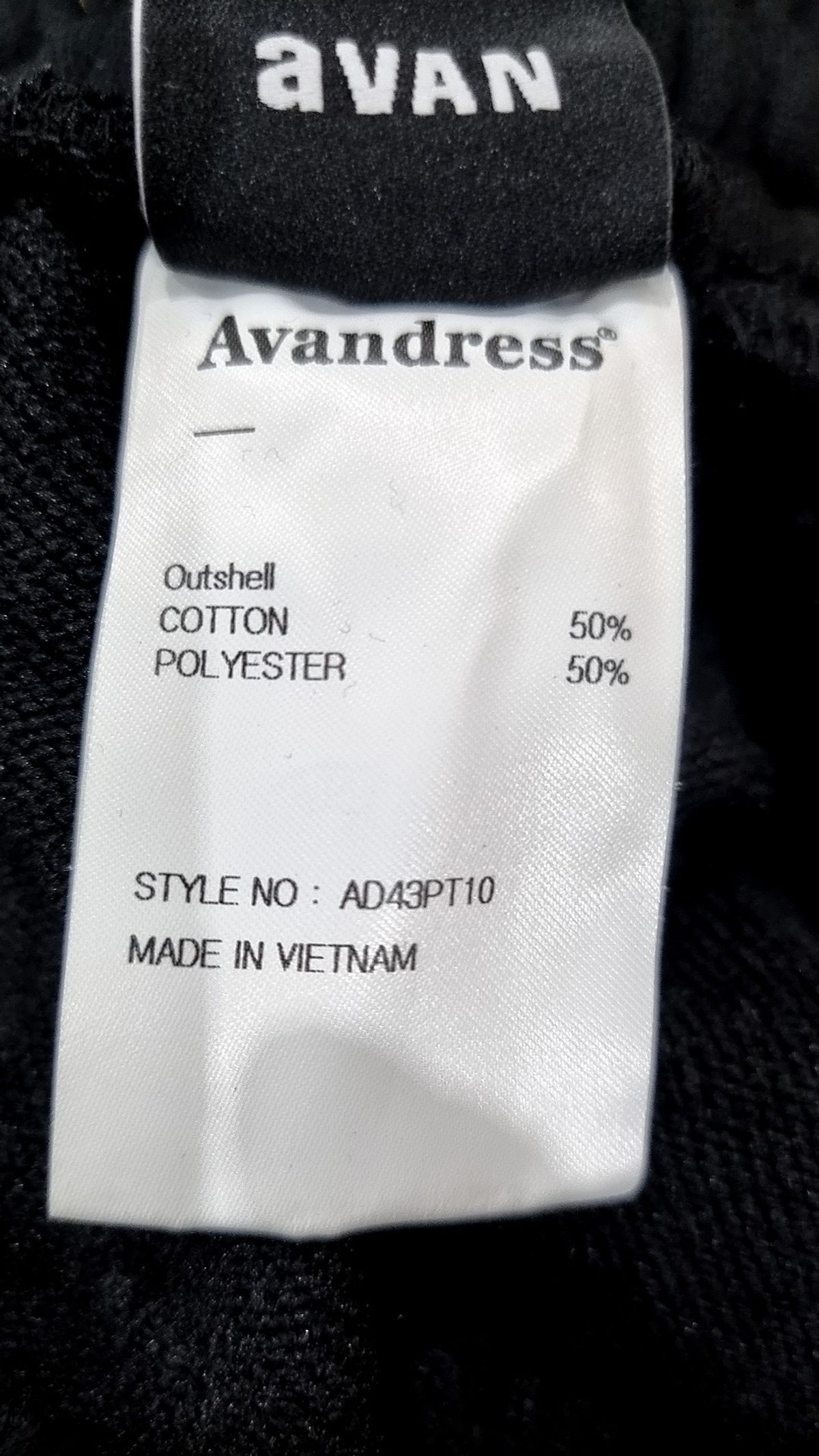 어반드레스(AVANDRESS) Simon Side-color Pants BLACK S