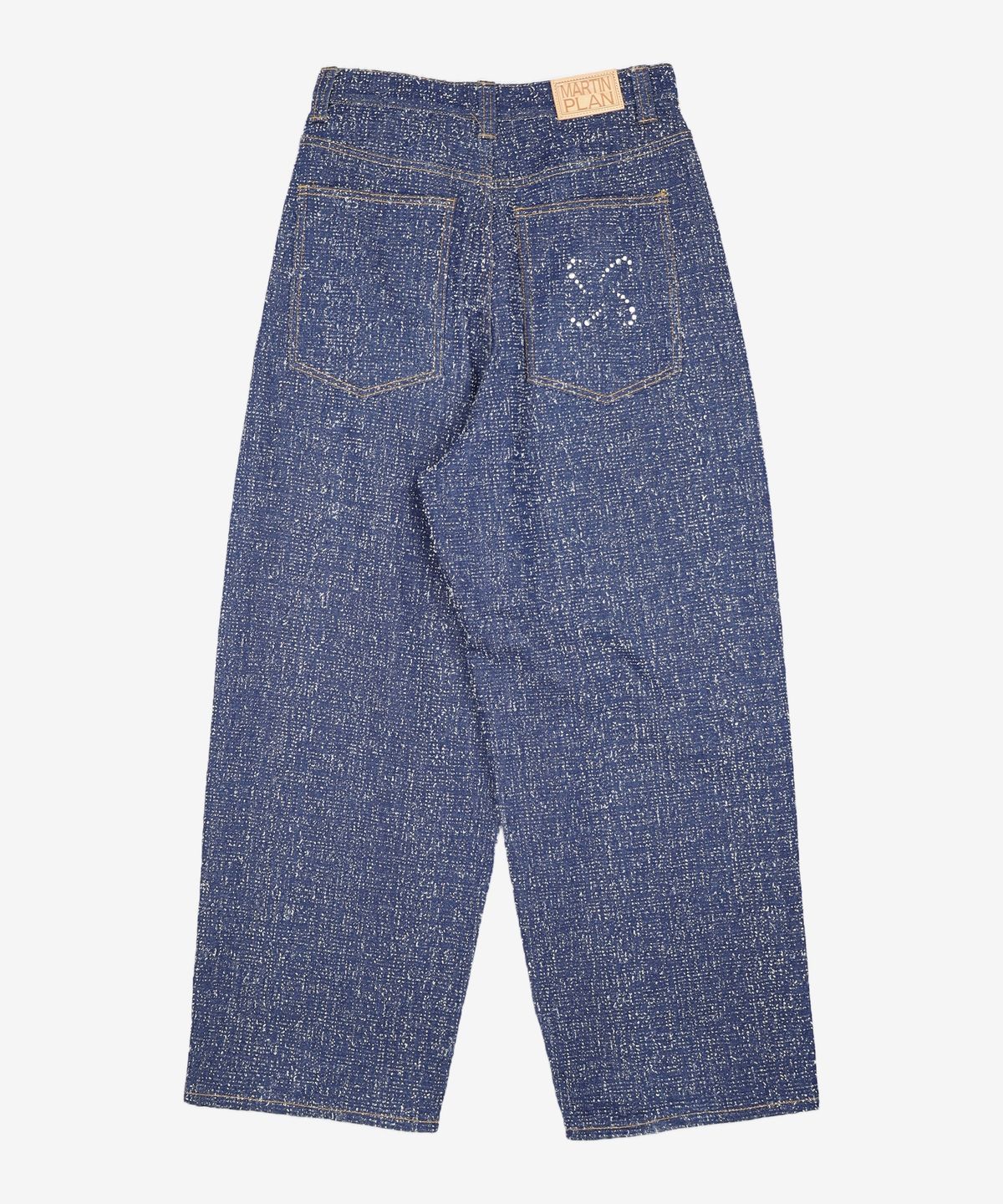 마틴플랜(MARTIN PLAN) Materia Wide Denim Pants - INDIGO S