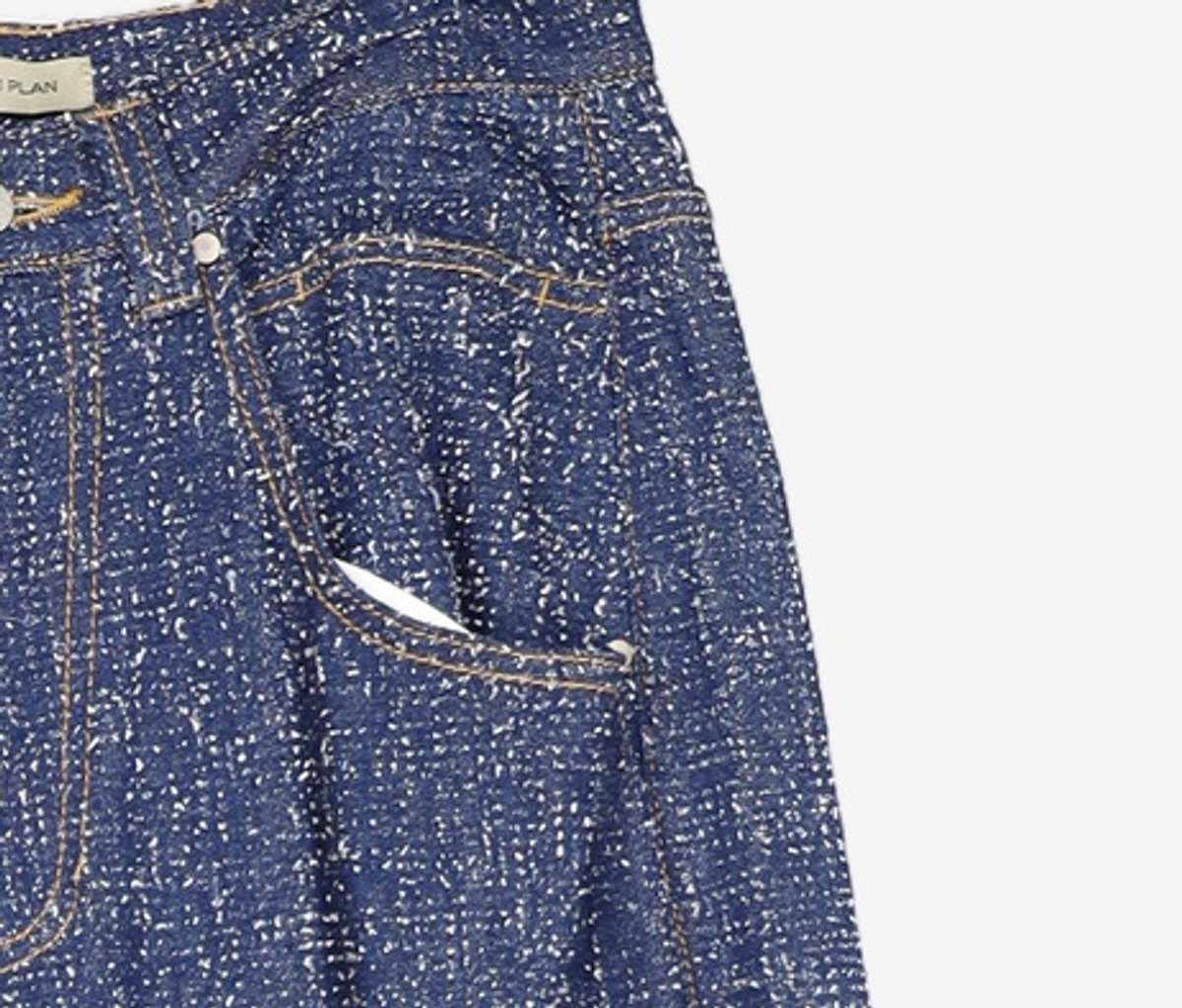 마틴플랜(MARTIN PLAN) Materia Wide Denim Pants - INDIGO S