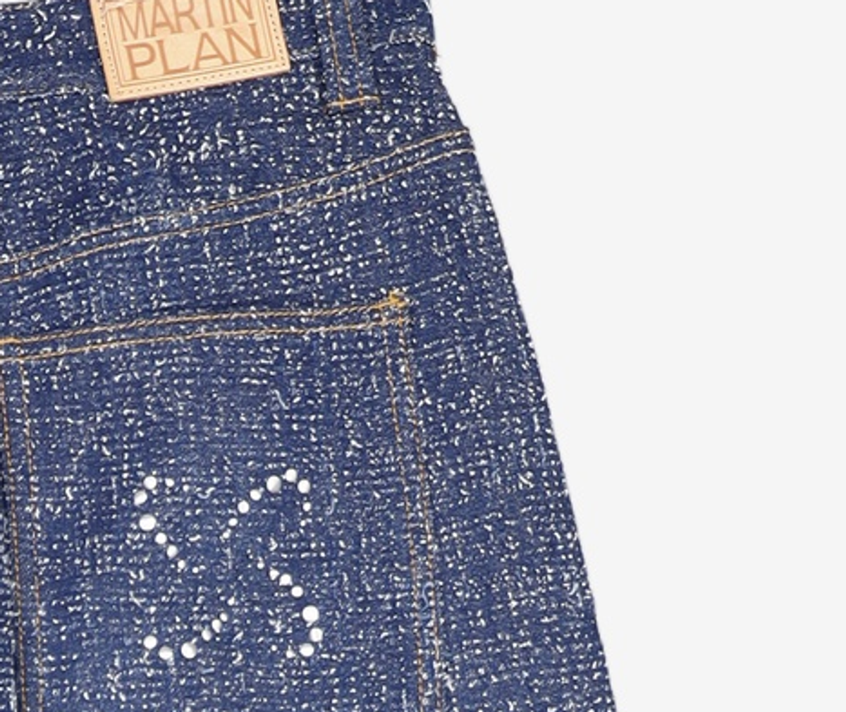 마틴플랜(MARTIN PLAN) Materia Wide Denim Pants - INDIGO S