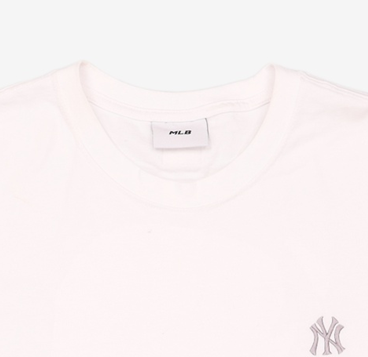 엠엘비(MLB) 베이직 헤비웨이트 오버핏 반팔 티셔츠 NY (White) L