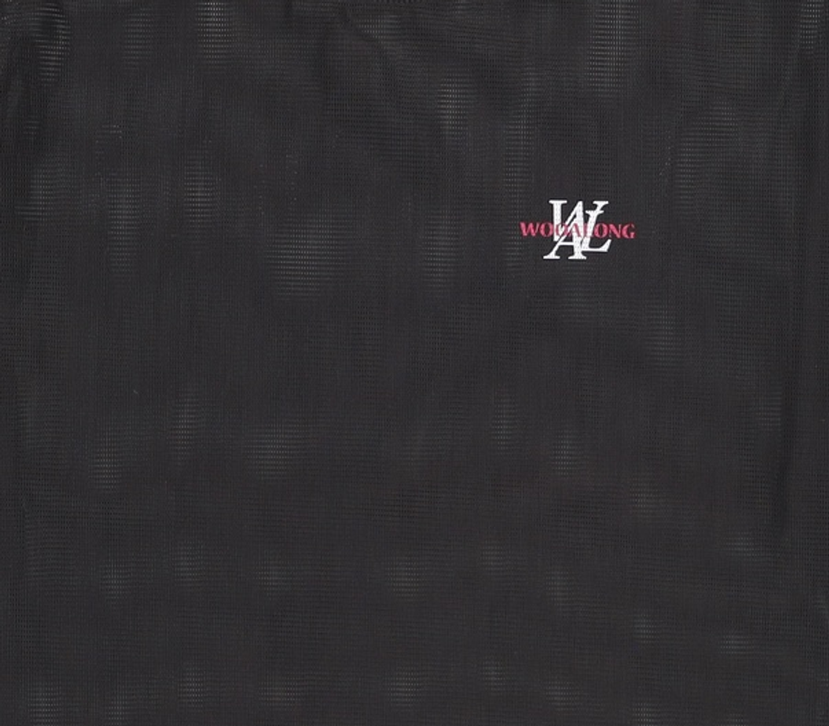 우알롱(WOOALONG) 0313 Mesh long sleeve - BLACK L