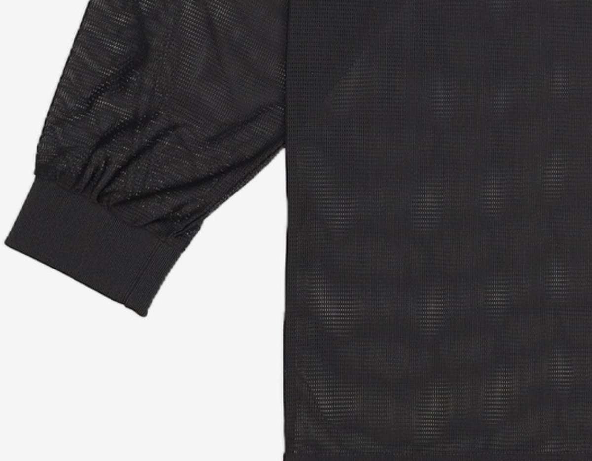 우알롱(WOOALONG) 0313 Mesh long sleeve - BLACK L