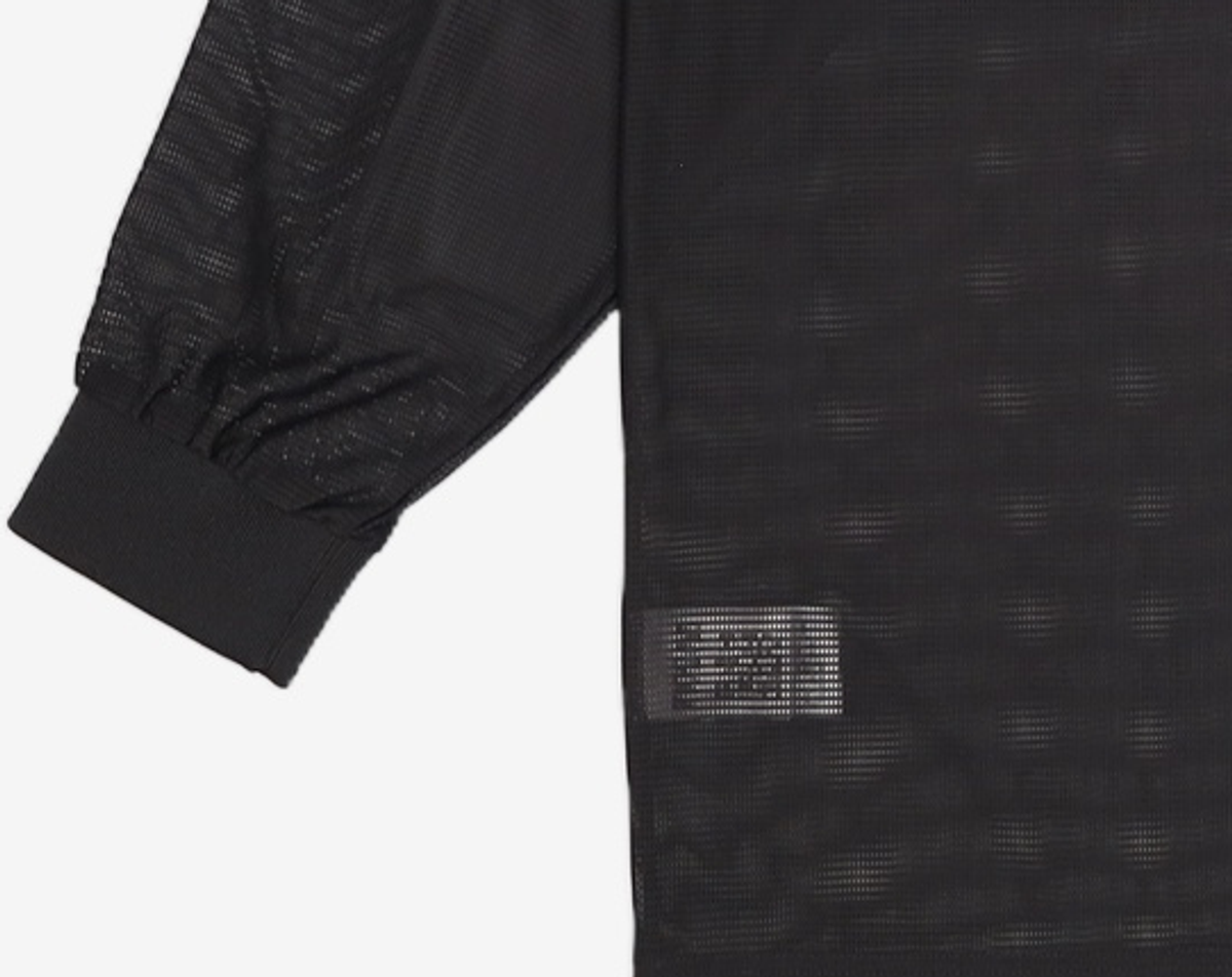 우알롱(WOOALONG) 0313 Mesh long sleeve - BLACK L