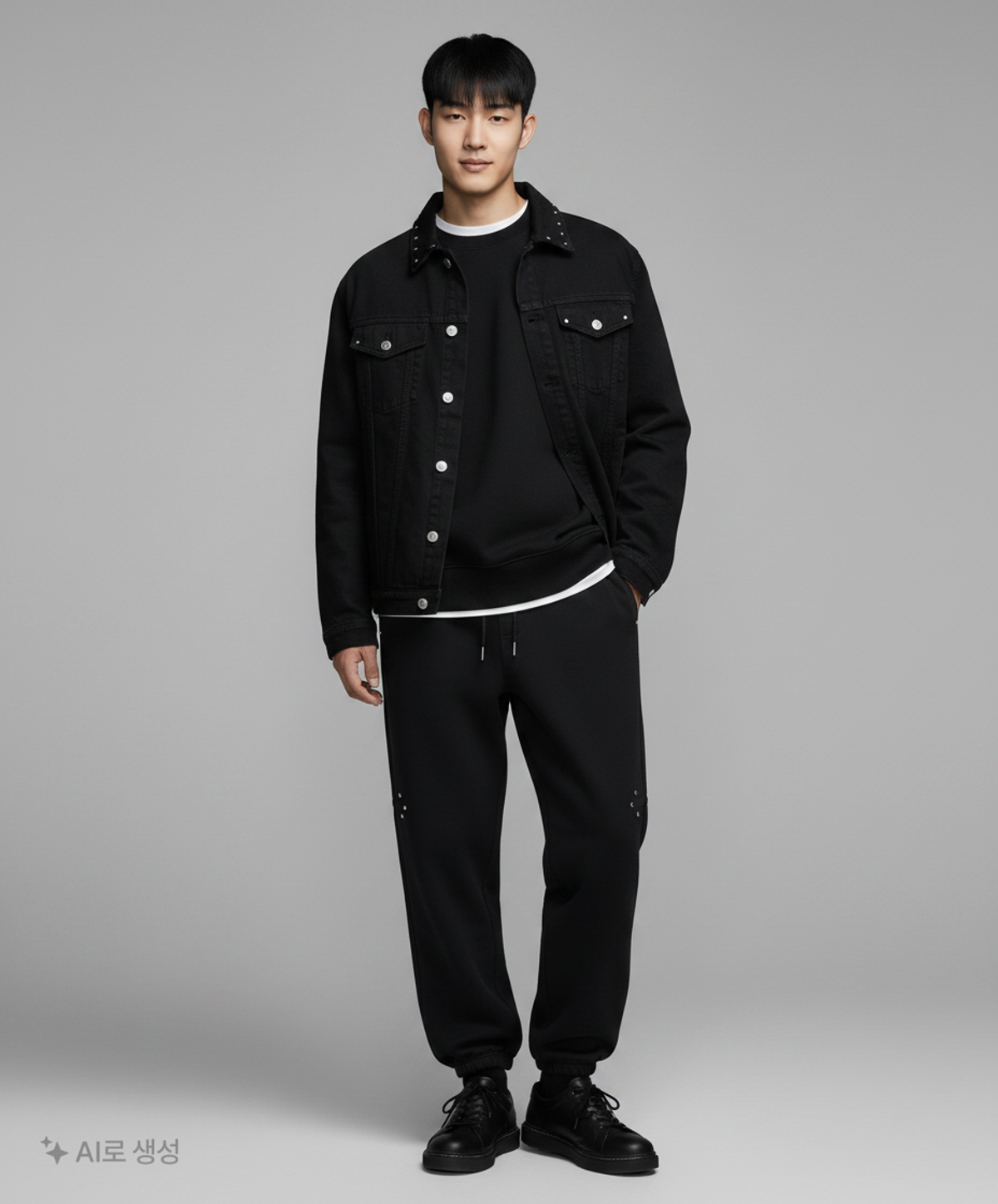 마틴플랜(MARTIN PLAN) Tunnel String Sweatpants - BLACK 105