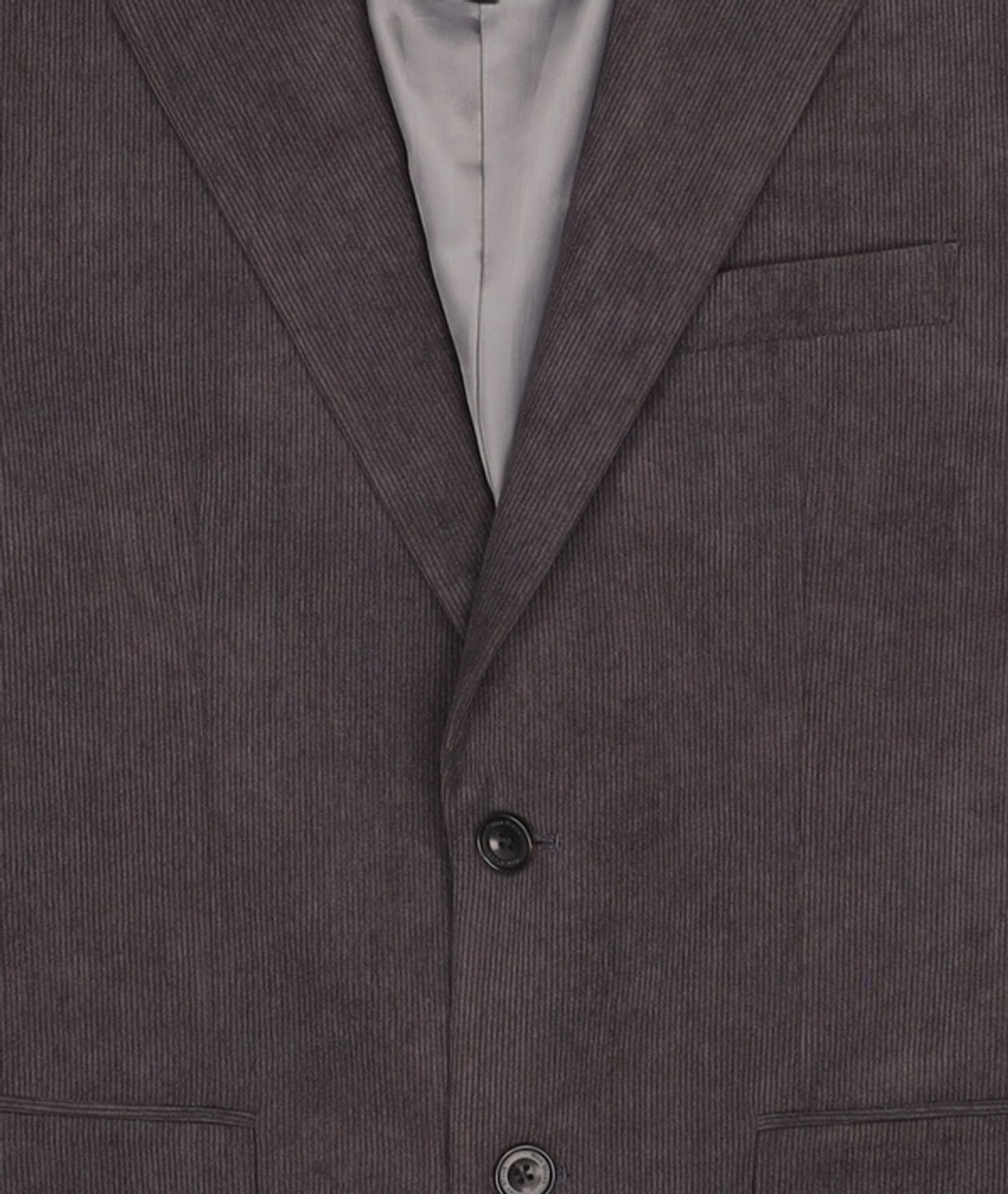 넌블랭크(NONBLANK) 코듀로이 세미 오버 핏 블레이저_DARK GREY M