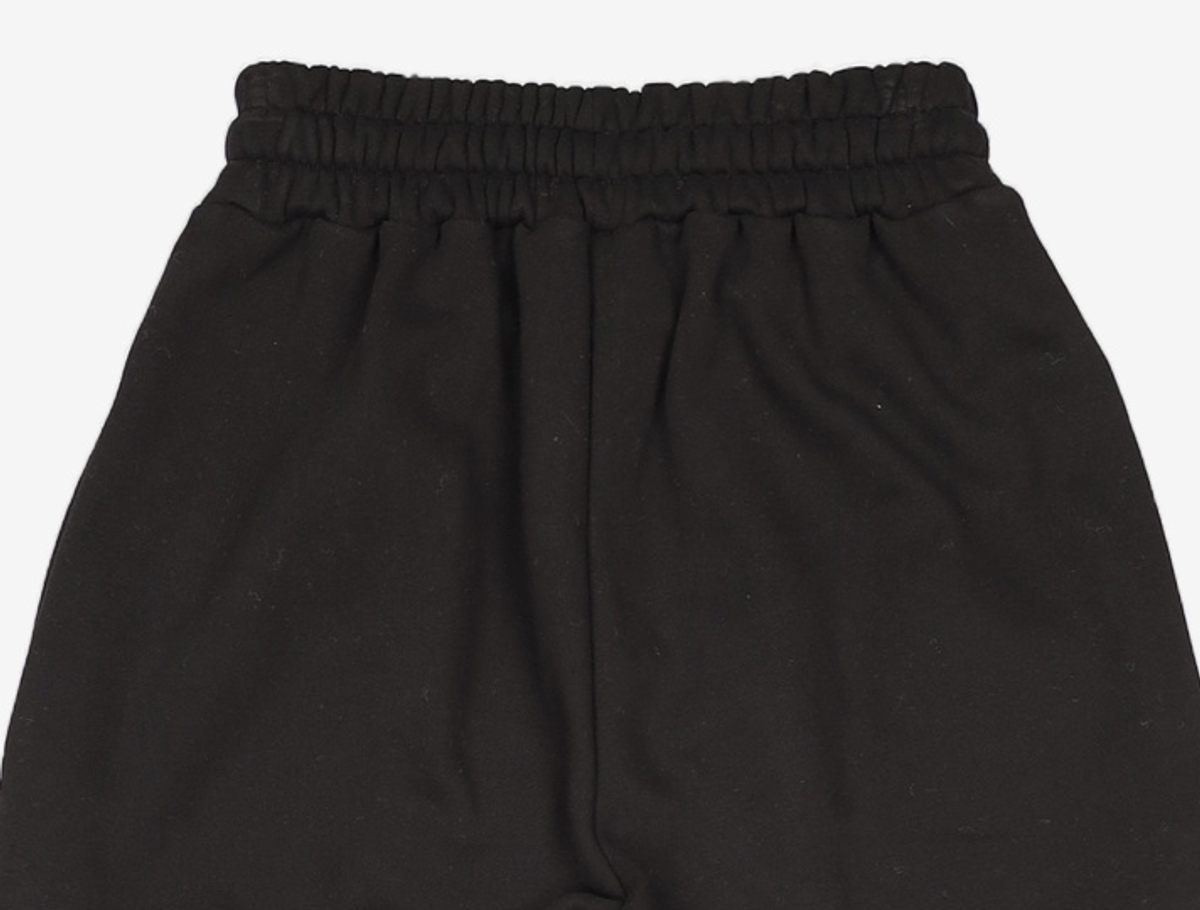 우알롱(WOOALONG) Signature jogger pants - BLACK S