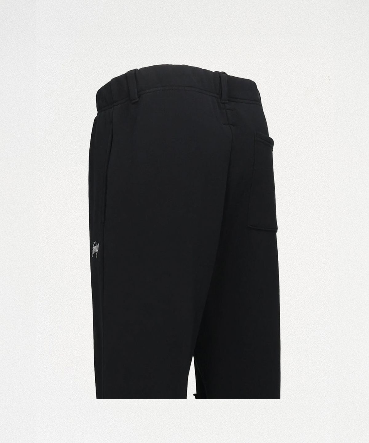 카미야(KAMIYA) Girl Patch Bootcut Sweat Pants - BLACK