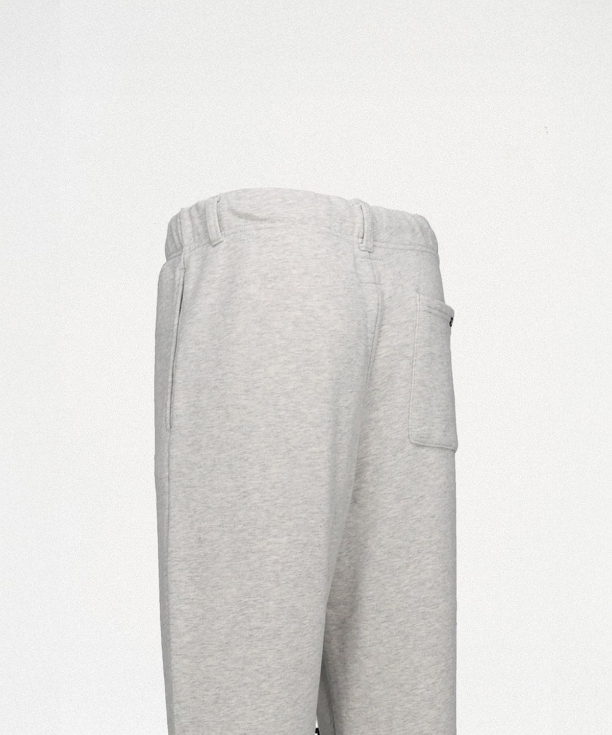카미야(KAMIYA) Girl Patch Bootcut Sweat Pants - GRAY