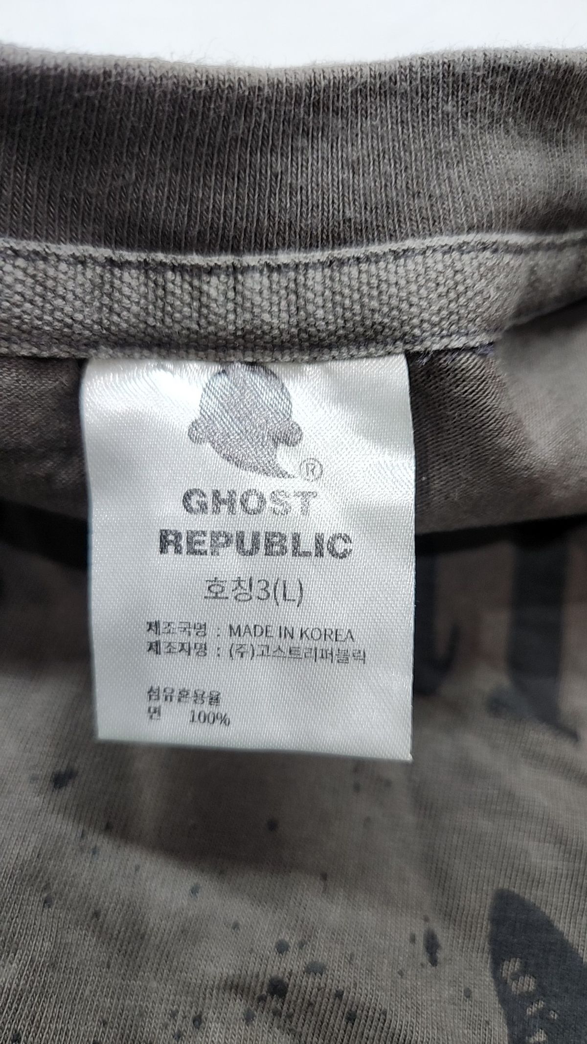 고스트리퍼블릭(GHOST REPUBLIC) 반소매 티셔츠 3