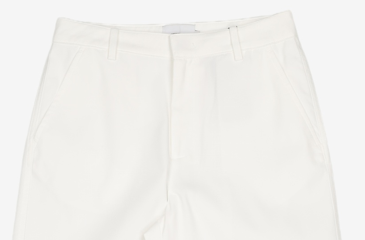 몽돌(MONGDOL) 에센셜 스트레이트 팬츠 화이트 MDPT051WHITE S
