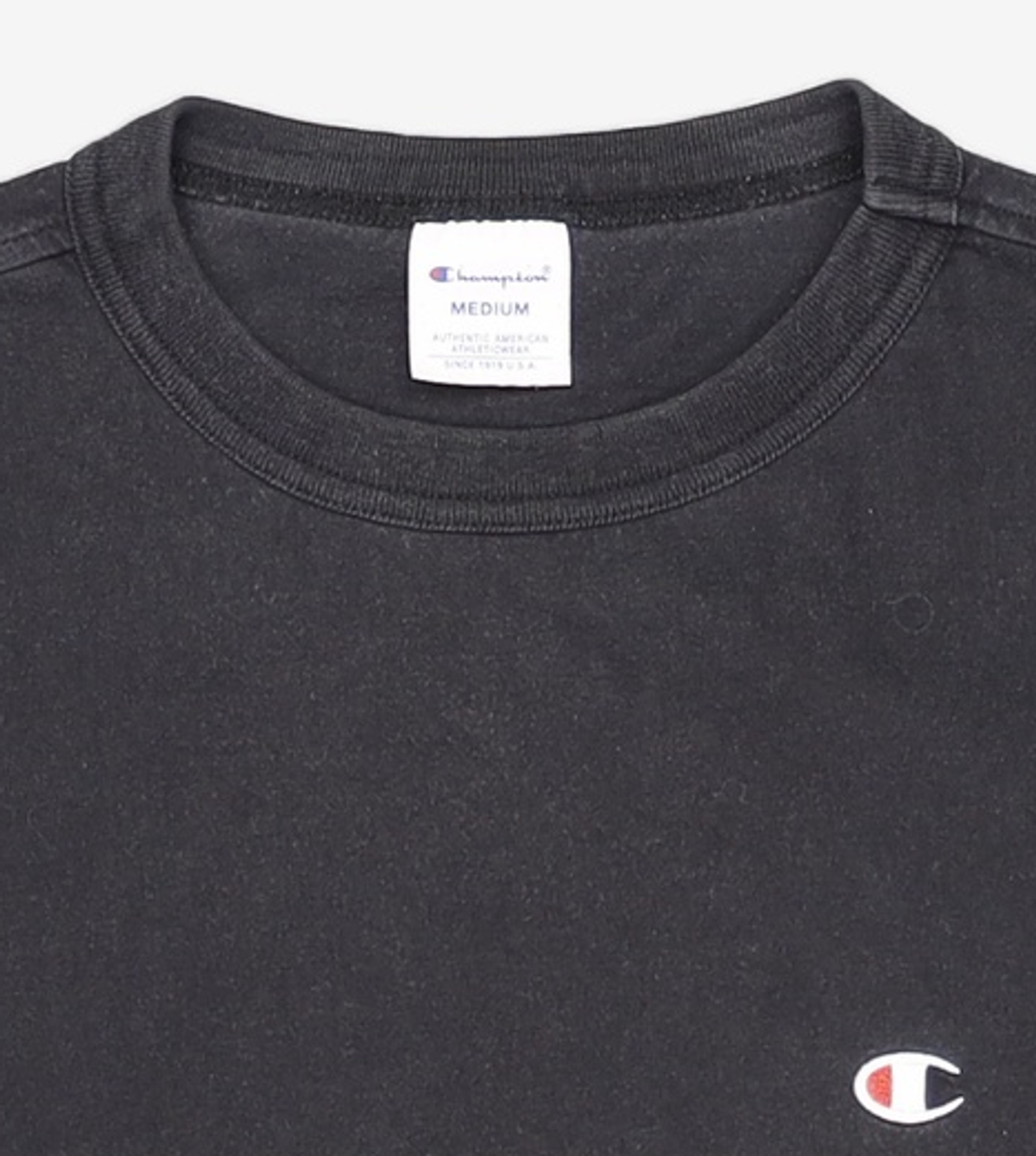 챔피온(CHAMPION) [ASIA] 쇼트슬리브 티셔츠 (BLACK) CKTS1E326BK M
