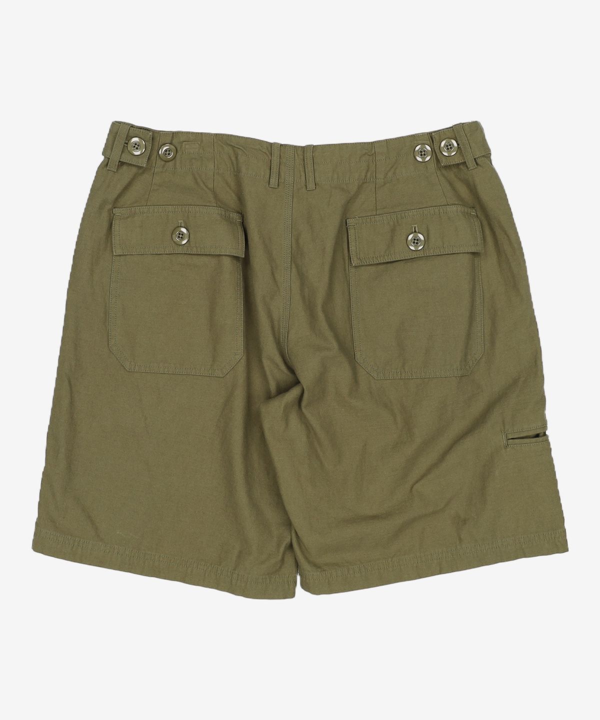 프리즘웍스(FRIZMWORKS) BACKSATIN ESSENTIAL FATIGUE SHORTS _ OLIVE 34