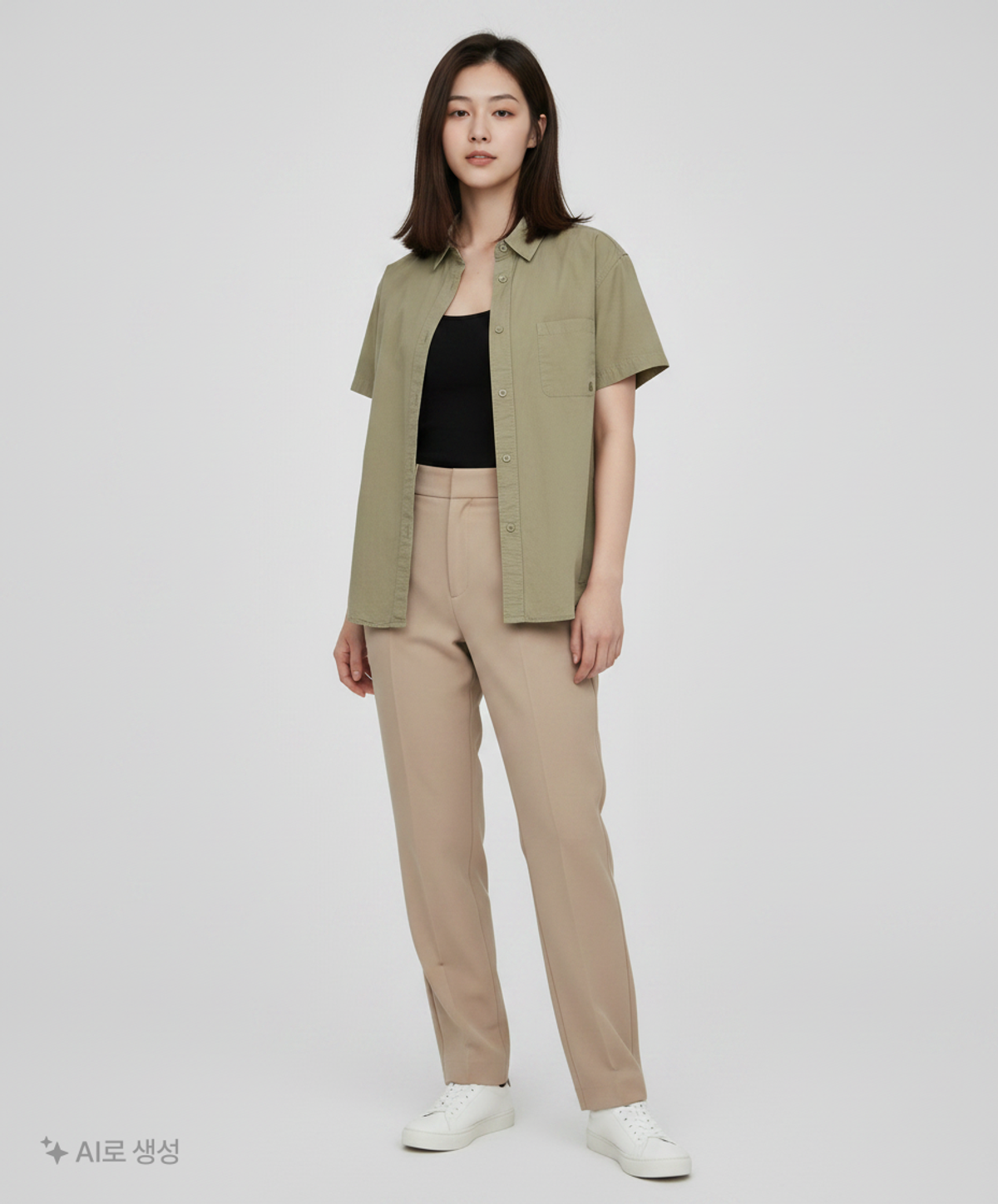 꼬모니노즈(COMONINOZ) BASIC SHIRTS [5 COLOR] S