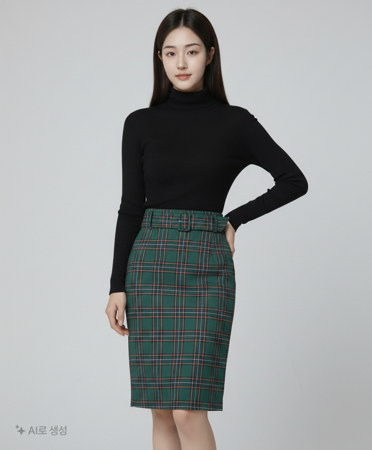 자라 우먼(ZARA WOMAN) 미디스커트 M