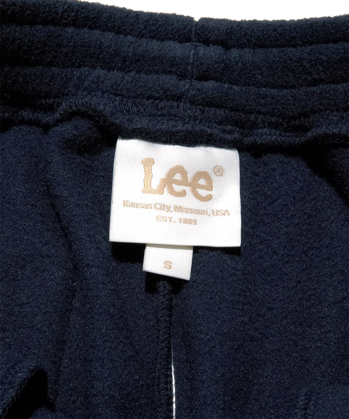 리(LEE) 우먼 플리스 팬츠 네이비