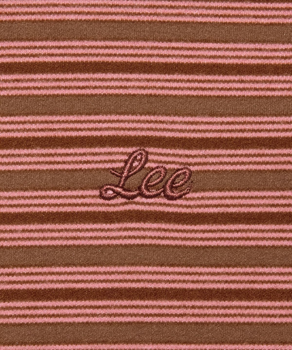 리(LEE) 우먼 후드 플리스 긴팔 티셔츠 브라운