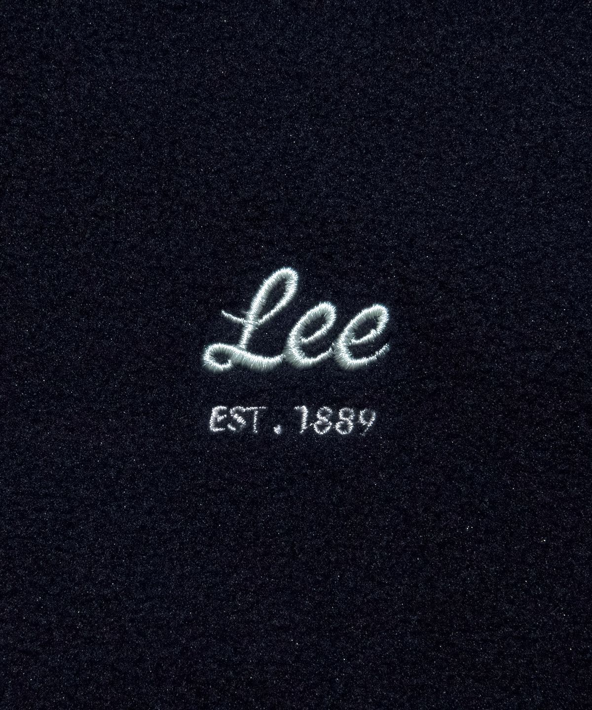 리(LEE) 우먼 플리스 맨투맨 네이비