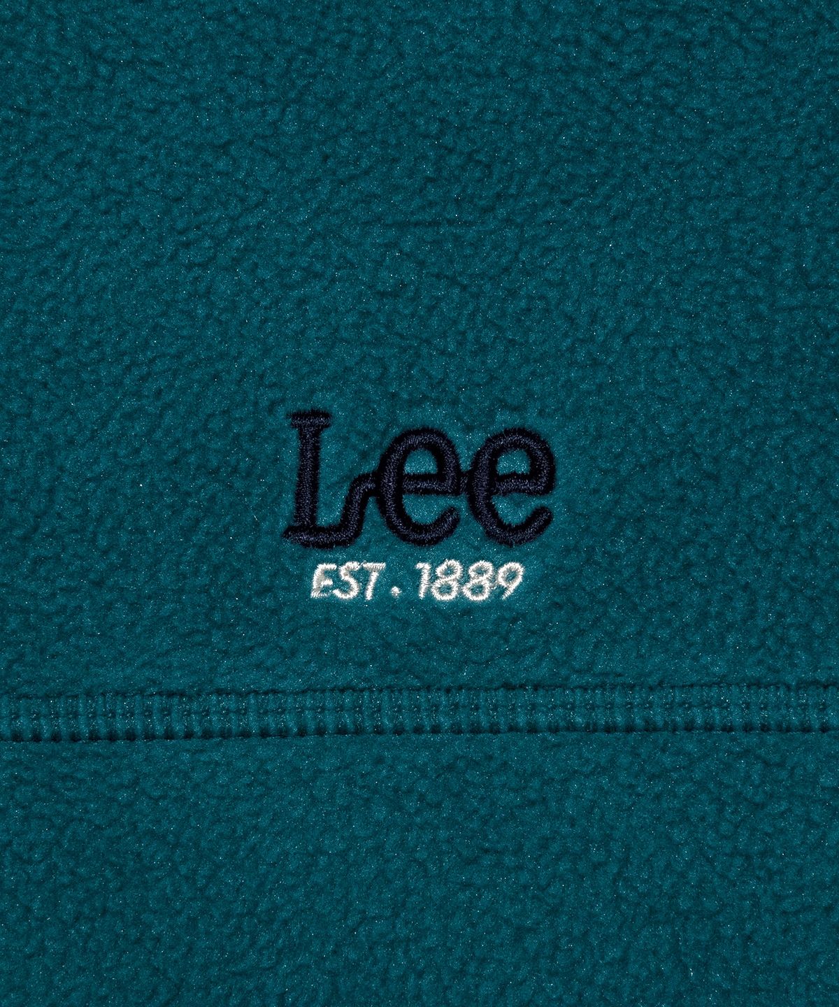 리(LEE) 베이직 플리스 자켓 터콰이즈