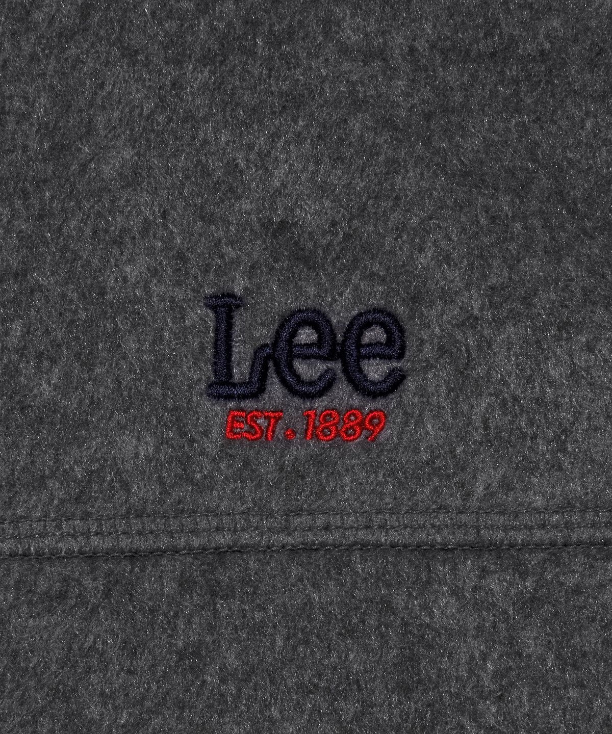 리(LEE) 베이직 플리스 자켓 그레이