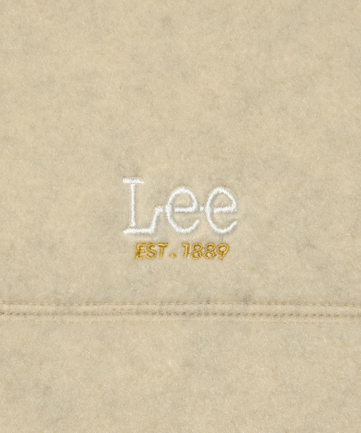 리(LEE) 베이직 플리스 자켓 버터