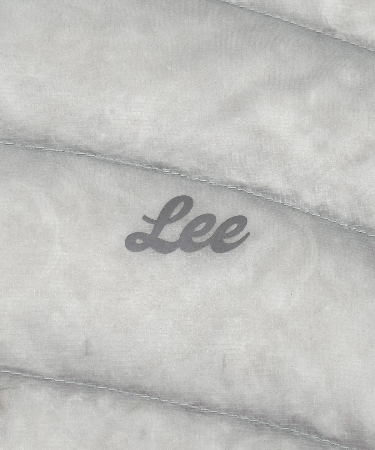리(LEE) 우먼 에어라이트 후드 다운 라이트그레이