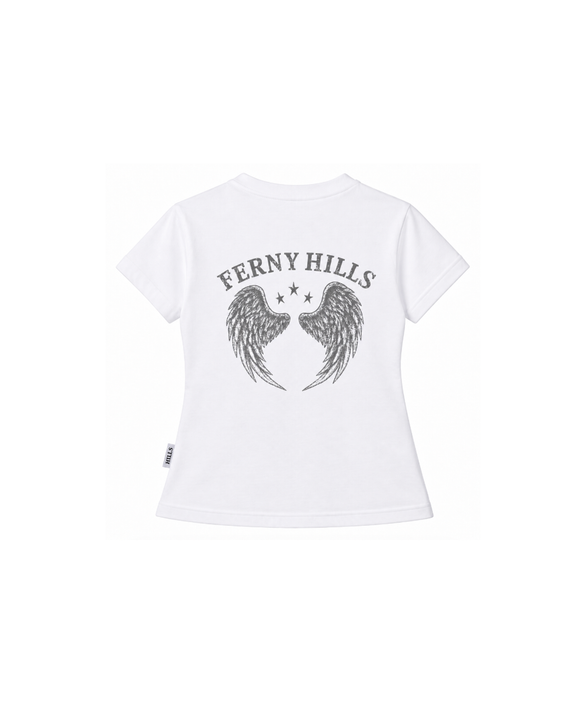 퍼니힐즈(FERNY HILLS) 퍼니 윙스 반팔 티셔츠 화이트