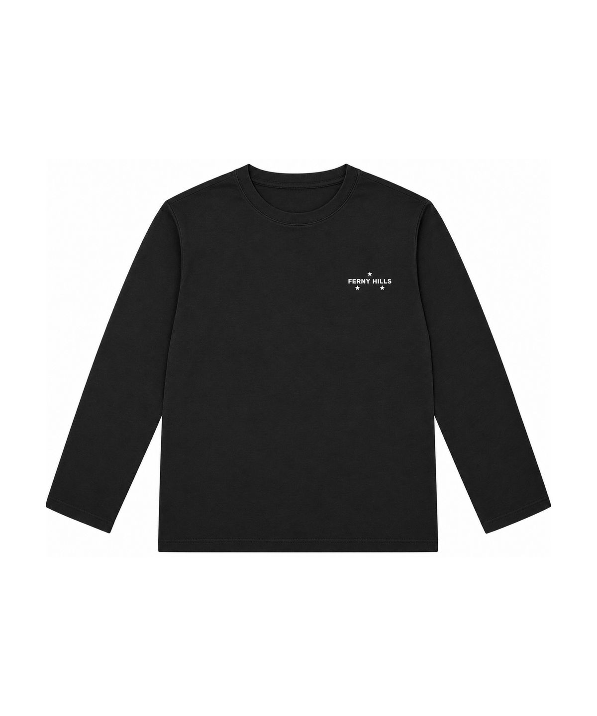 퍼니힐즈(FERNY HILLS) 쓰리 스타 롱슬리브 블랙