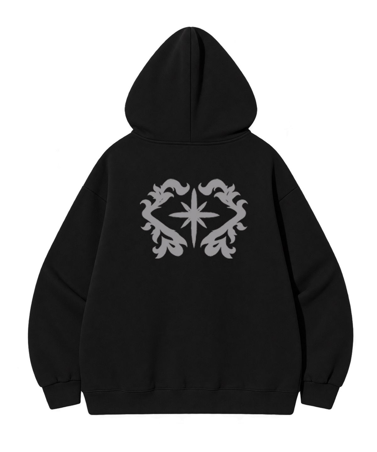 아르벤클럽(ARVEN CLUB) 오너먼트 크로스 후드티셔츠