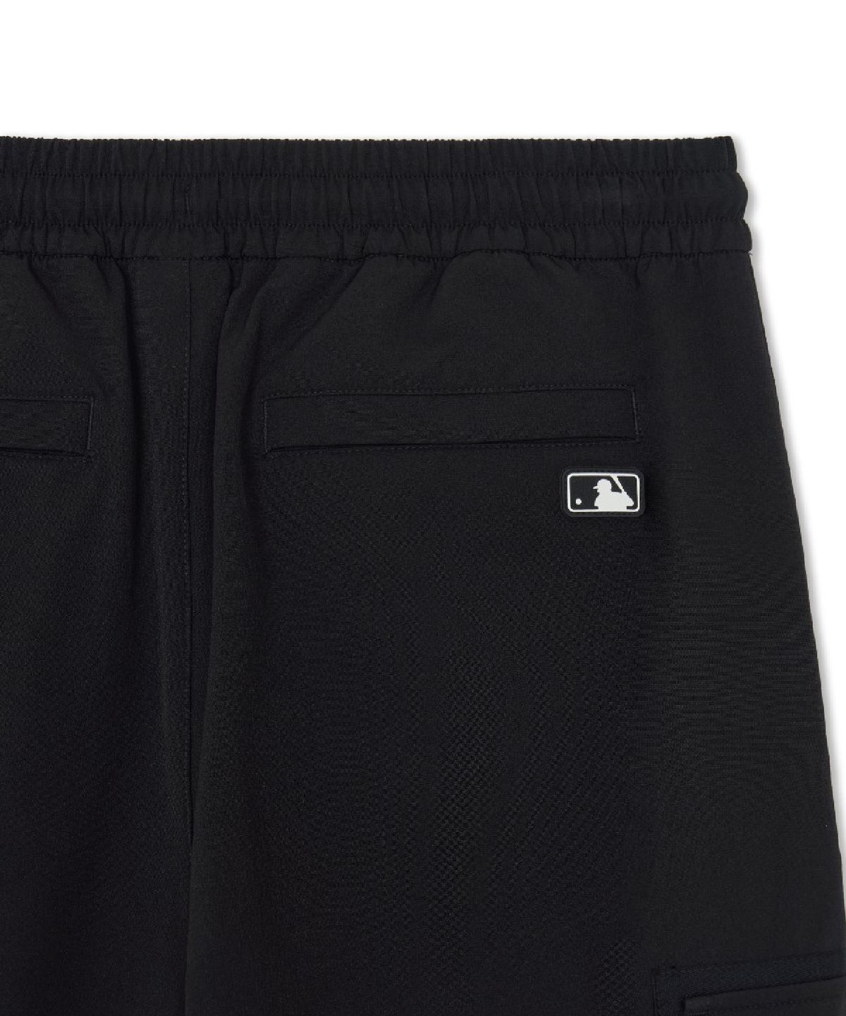 엠엘비(MLB) 베이직 코튼터치 기모 카고 와이드 팬츠 NY (Black)