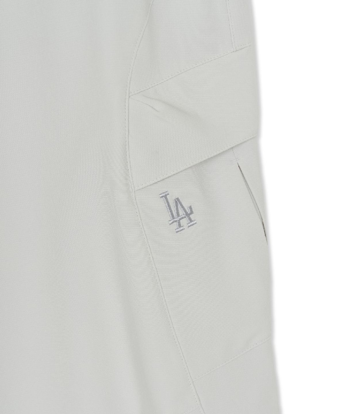 엠엘비(MLB) 여성 고프코어 약기모 카고 와이드 팬츠 LA (Ptn.Cream)