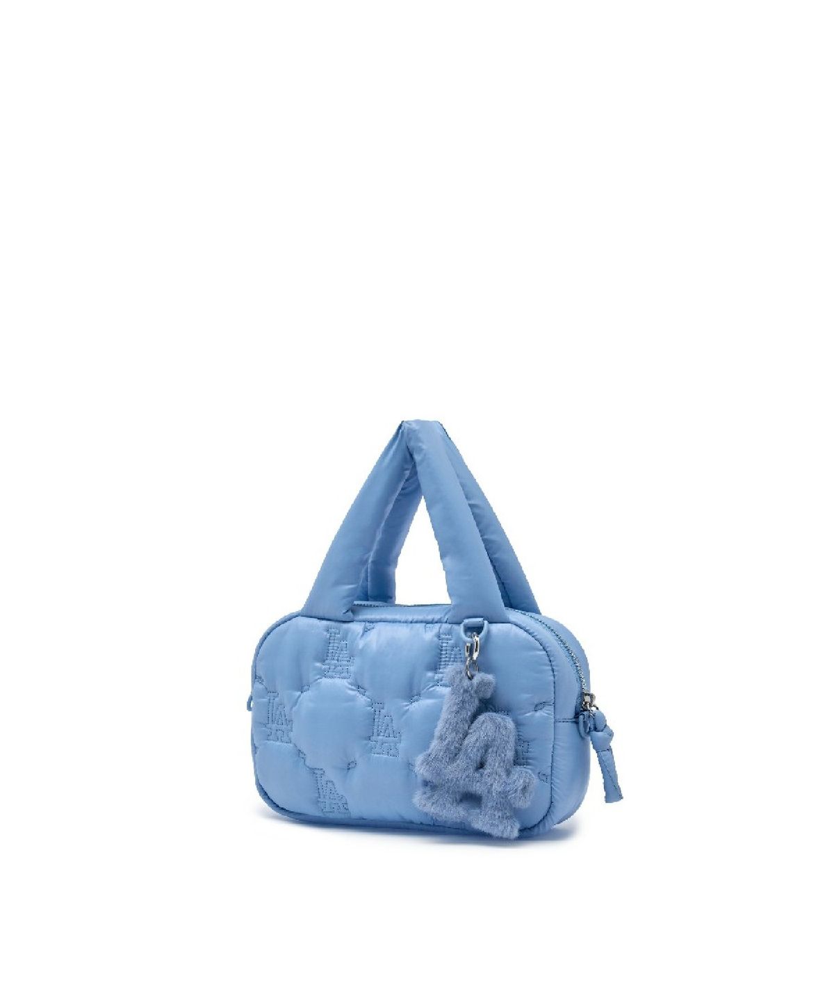 엠엘비(MLB) 다이아 모노그램 캔디 패딩 토트백 LA (Mg.Blue)