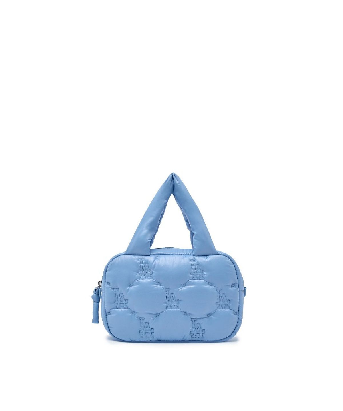 엠엘비(MLB) 다이아 모노그램 캔디 패딩 토트백 LA (Mg.Blue)