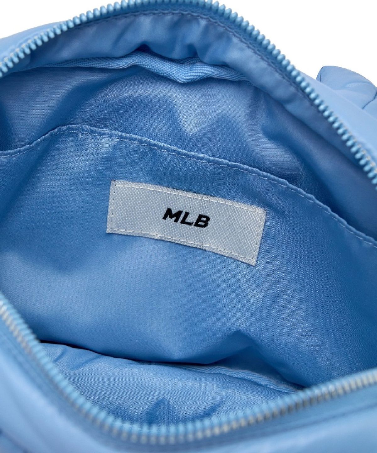엠엘비(MLB) 다이아 모노그램 캔디 패딩 토트백 LA (Mg.Blue)
