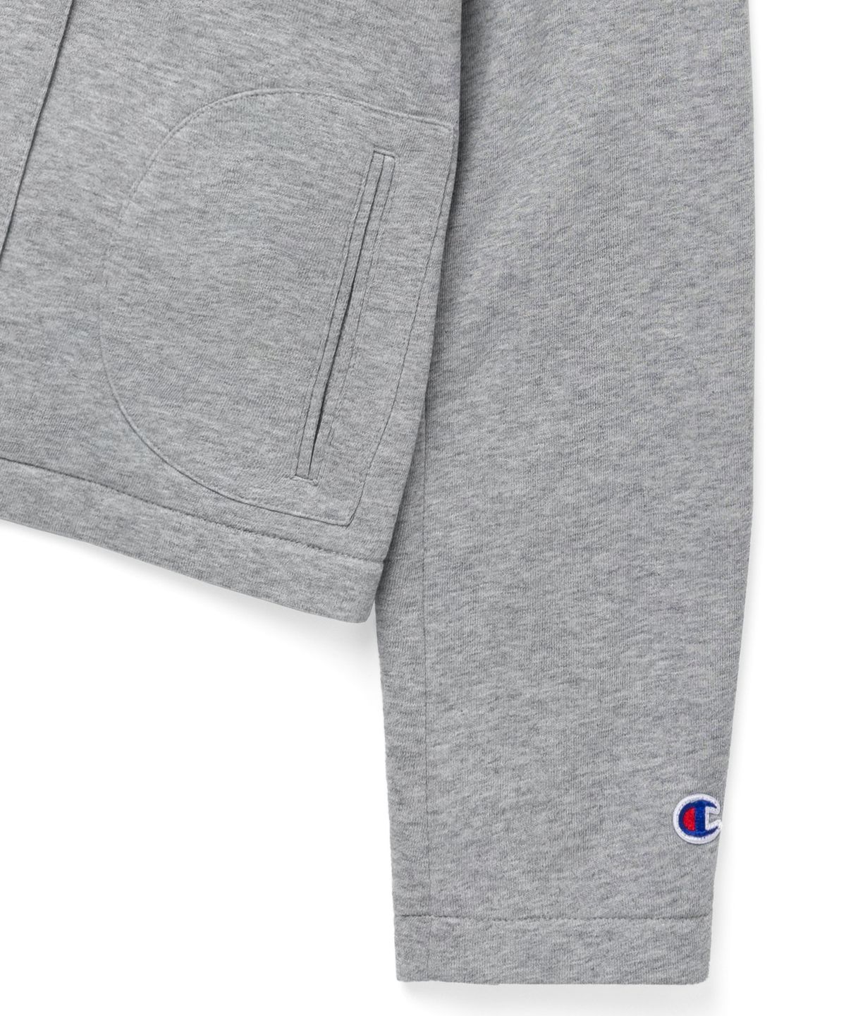 챔피온(CHAMPION) 챔피온 X 오헤시오 라운드 카라 더블 버튼 자켓 Melange Gray
