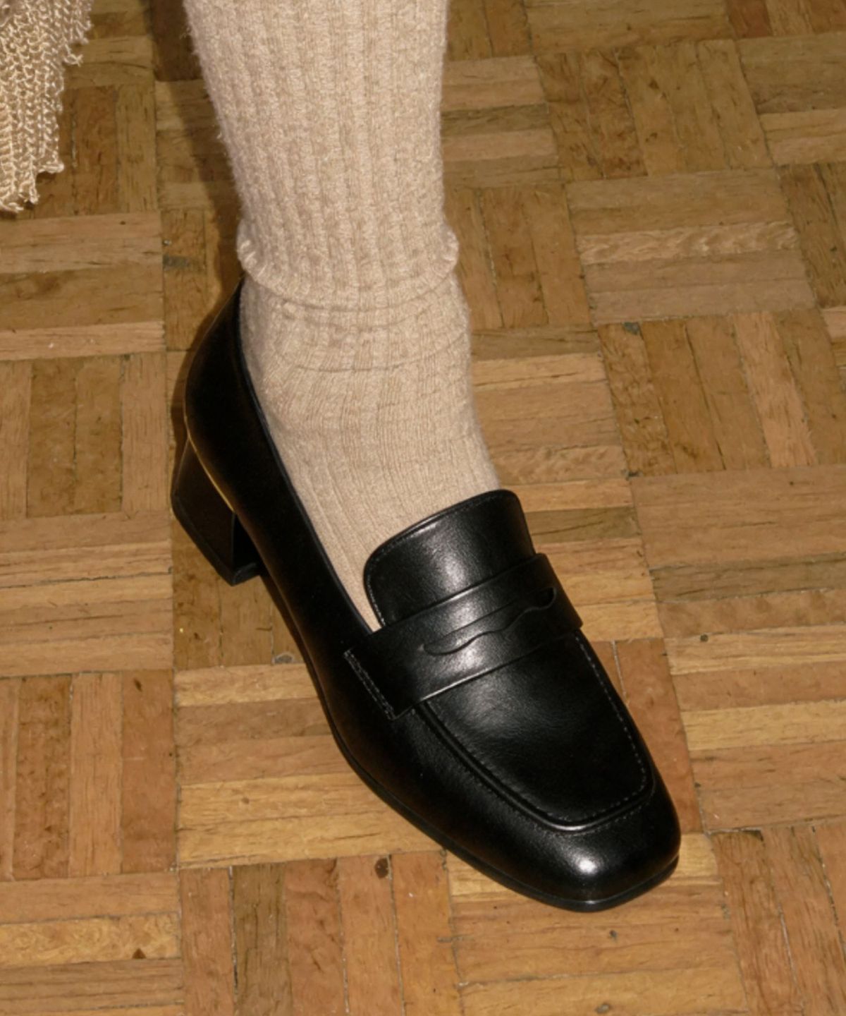 스퍼(SPUR) Rame Srocher Middle Loafer 미들 로퍼 4.5cm -WA8027 (3color)