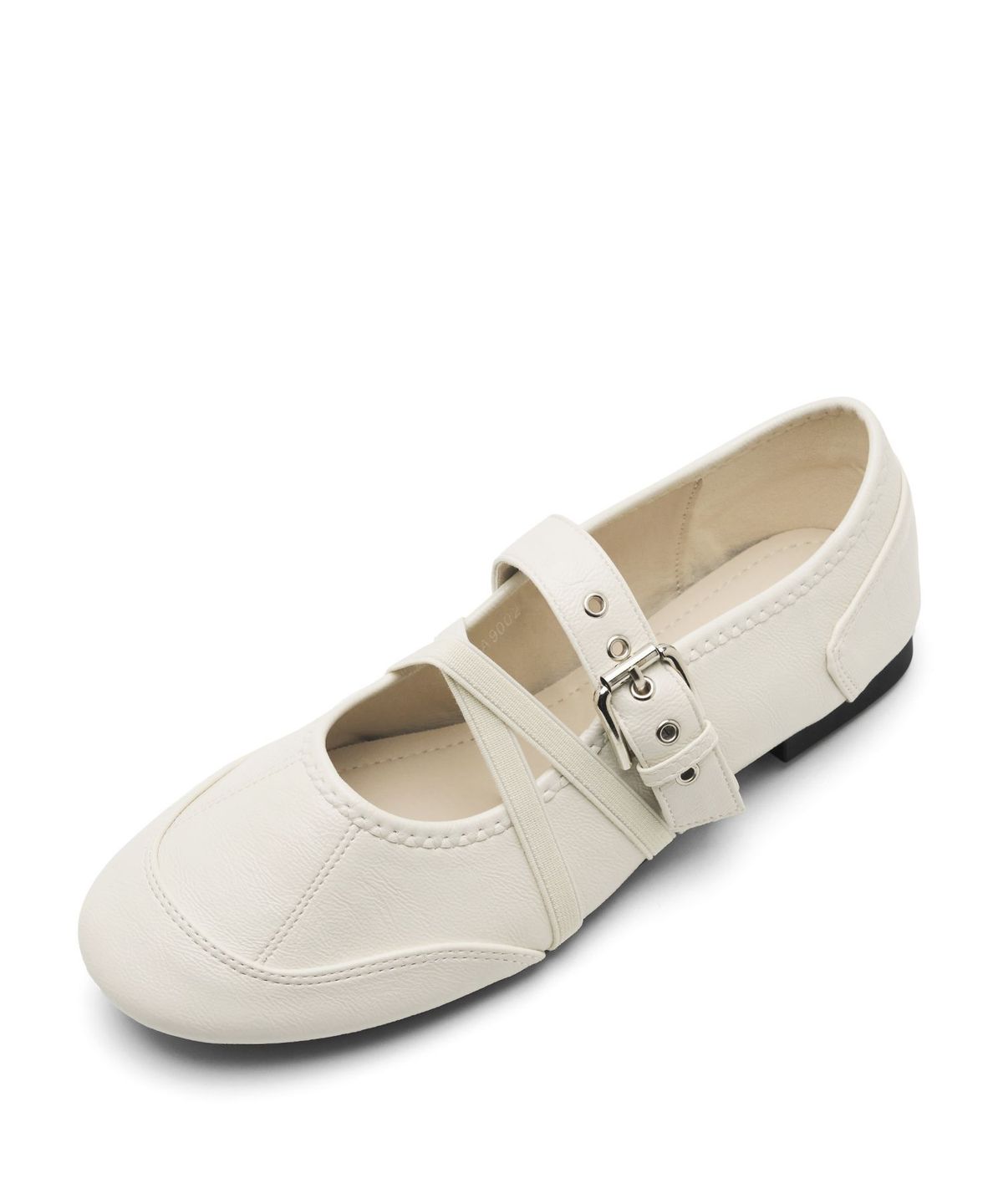 스퍼(SPUR) X-Strap Belted Ballet Flat 벨티드 스트랩 플랫 2cm -WA9002 (3color)