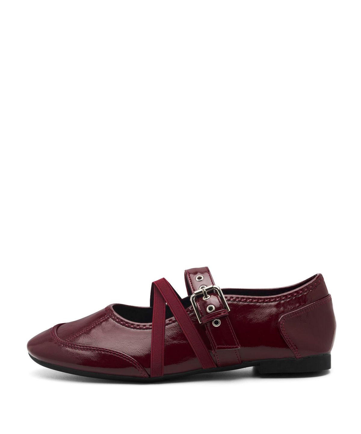 스퍼(SPUR) X-Strap Belted Ballet Flat 벨티드 스트랩 플랫 2cm -WA9002 (3color)