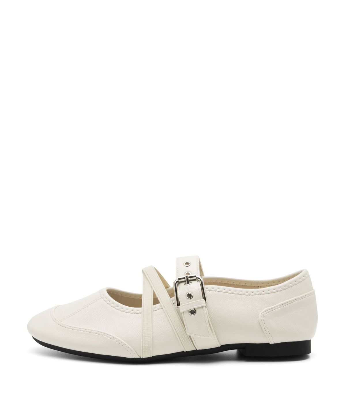 스퍼(SPUR) X-Strap Belted Ballet Flat 벨티드 스트랩 플랫 2cm -WA9002 (3color)