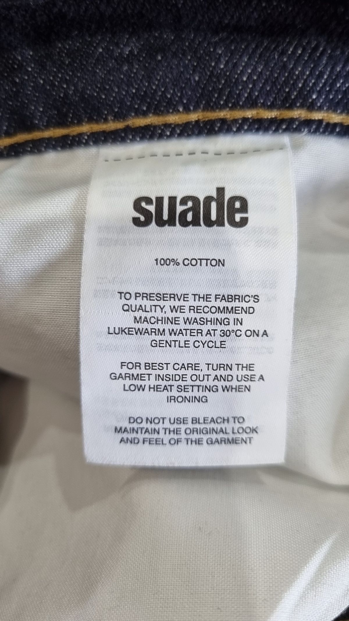 스웨이드(SUADE) 청/데님 팬츠 L