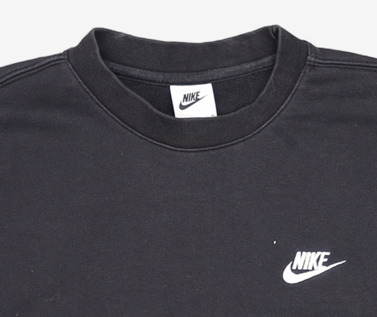 나이키(NIKE) 스포츠웨어 클럽 프렌치 테리 크루 M - 블랙:화이트 / BV2667-010 95