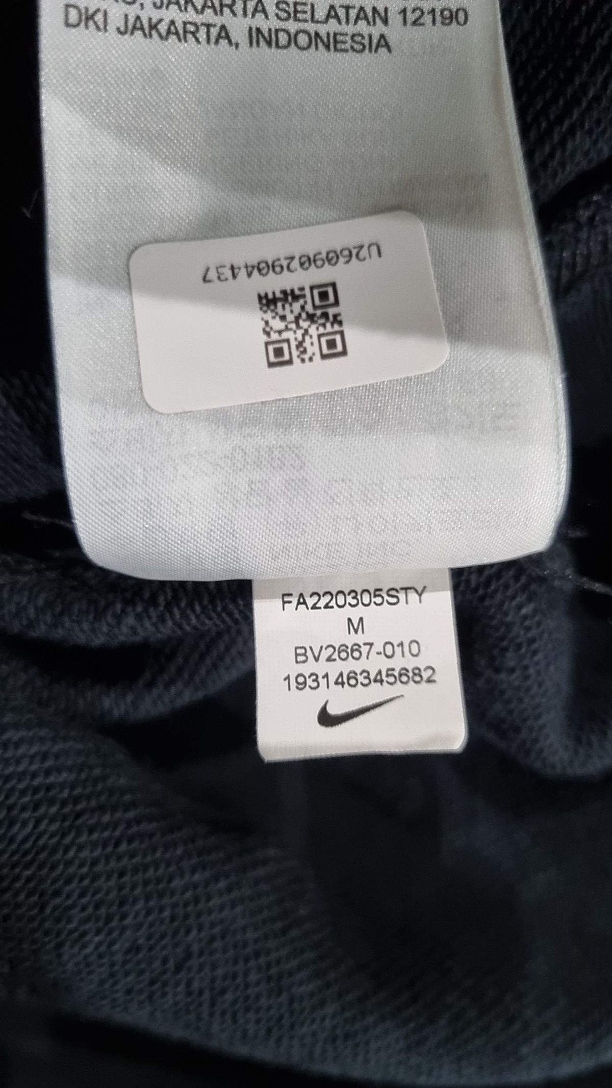 나이키(NIKE) 스포츠웨어 클럽 프렌치 테리 크루 M - 블랙:화이트 / BV2667-010 95