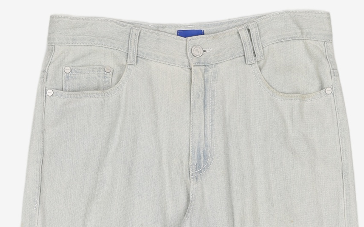 데케트(DECET) [여름원단]Semi Wide Jeans DCPT003LightBlue 30