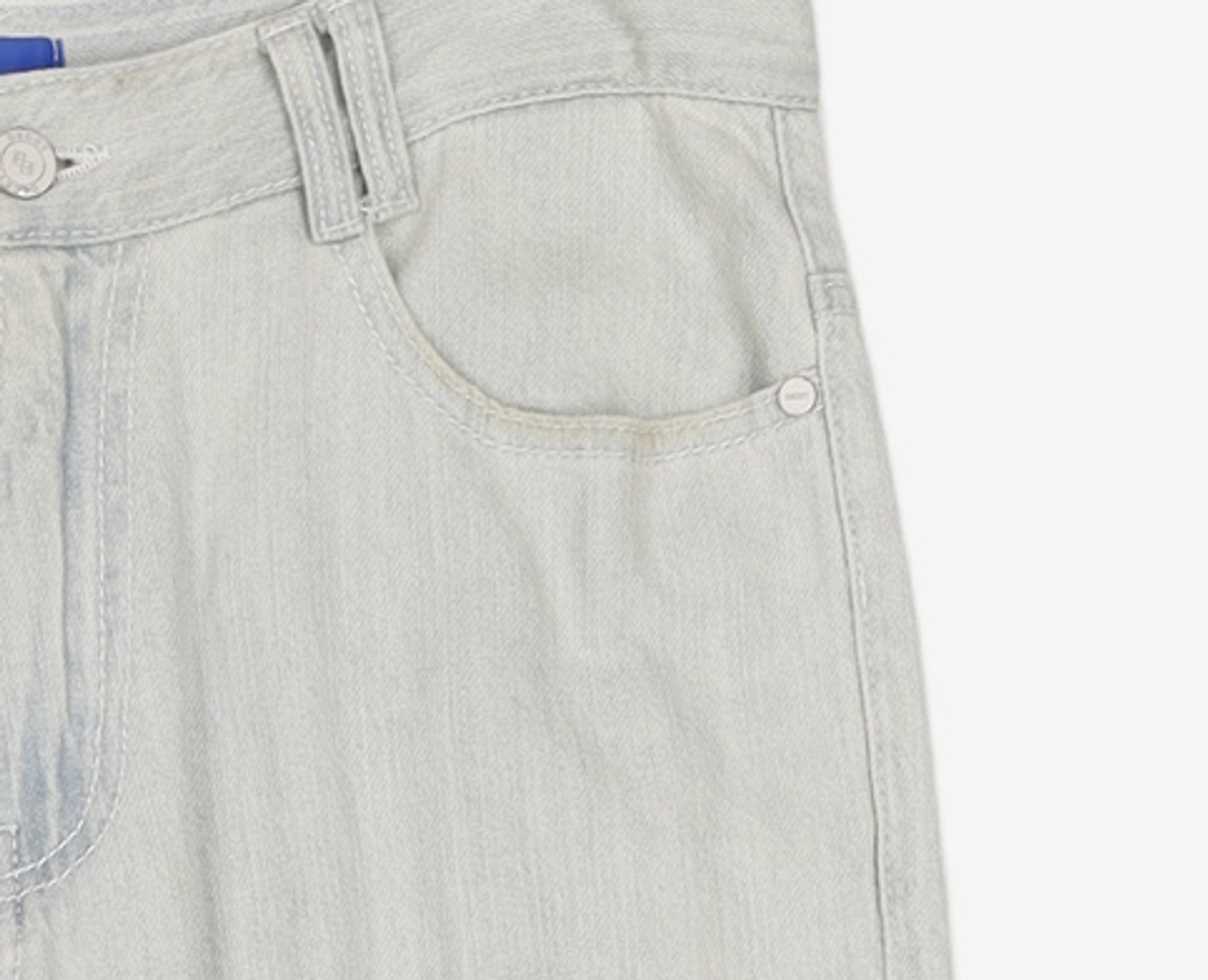 데케트(DECET) [여름원단]Semi Wide Jeans DCPT003LightBlue 30